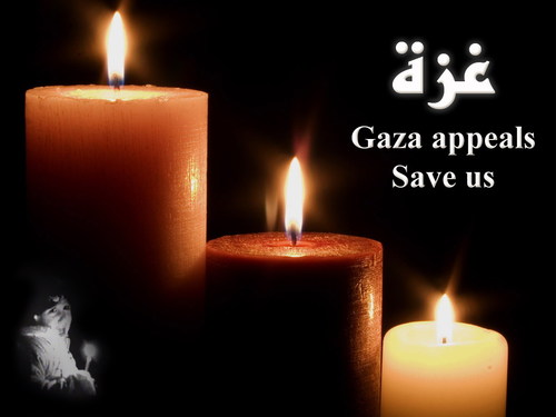  أيها السادة الكرام ..شموع غزة.. تحت الظلام.......؟؟  11167